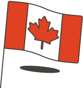 カナダ国旗画像